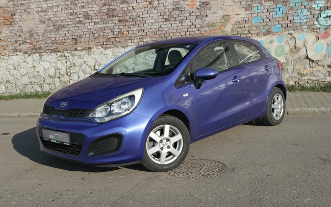 Kia Rio cena 27700 przebieg: 119000, rok produkcji 2012 z Myślenice małe 742